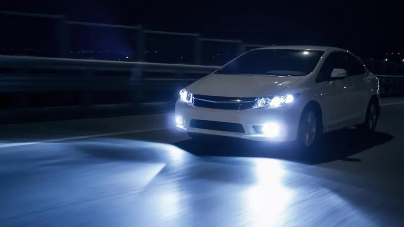 Czystość reflektorów samochodowych