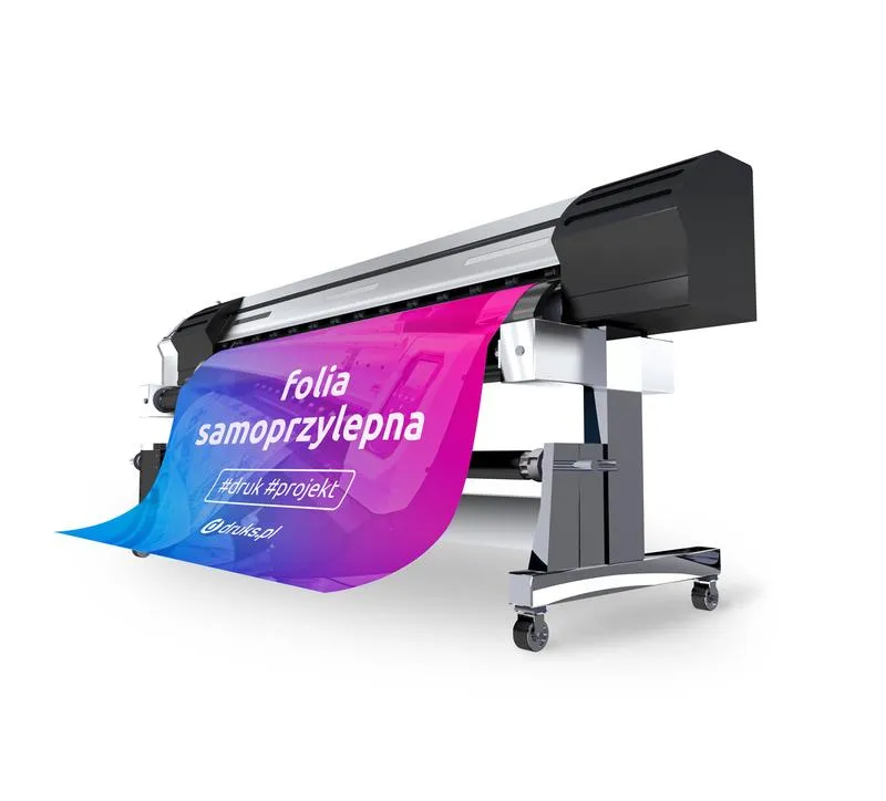 Druk na folii adhezyjnej