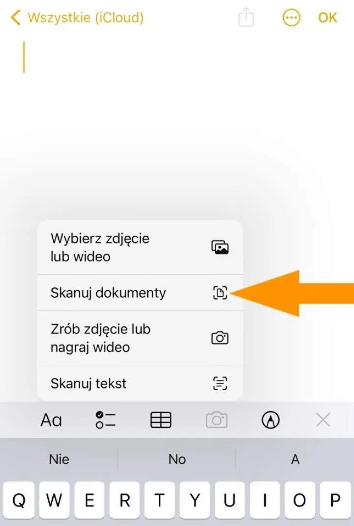 Jak zeskanować dokument