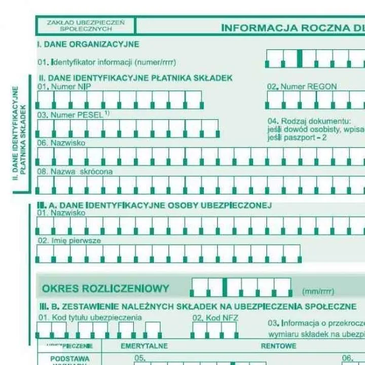 Przewodnik po formularzu RMUA